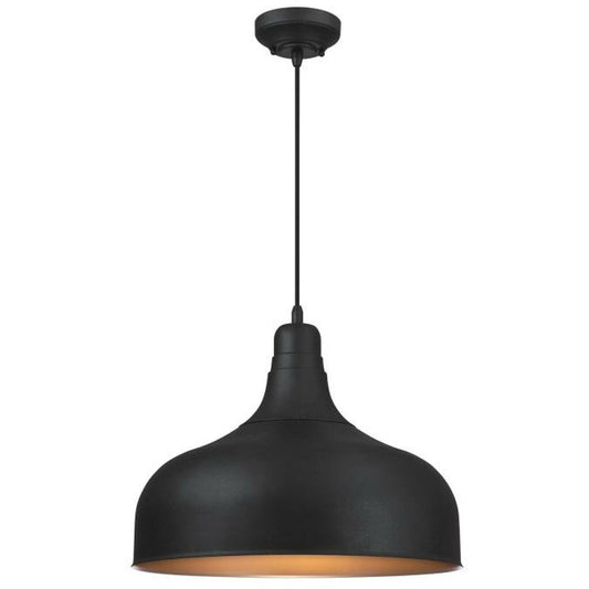 Westinghouse 6371700 Pendant Fixture Textured Iron Finish