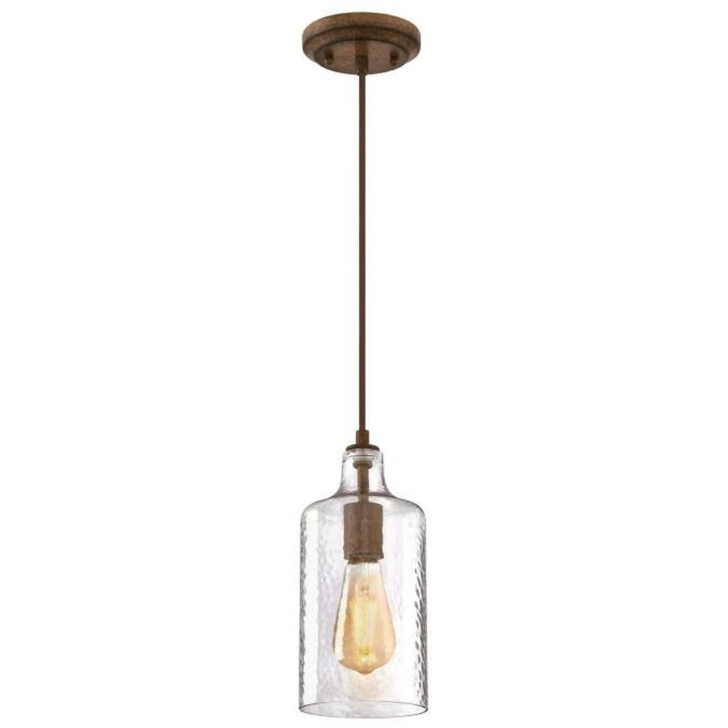 Westinghouse 6371300 Pendant Fixture Mini Barnwood Finish