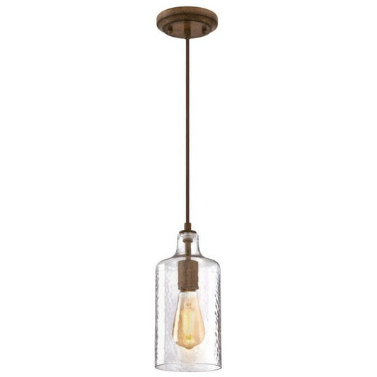 Westinghouse 6371300 Pendant Fixture Mini Barnwood Finish