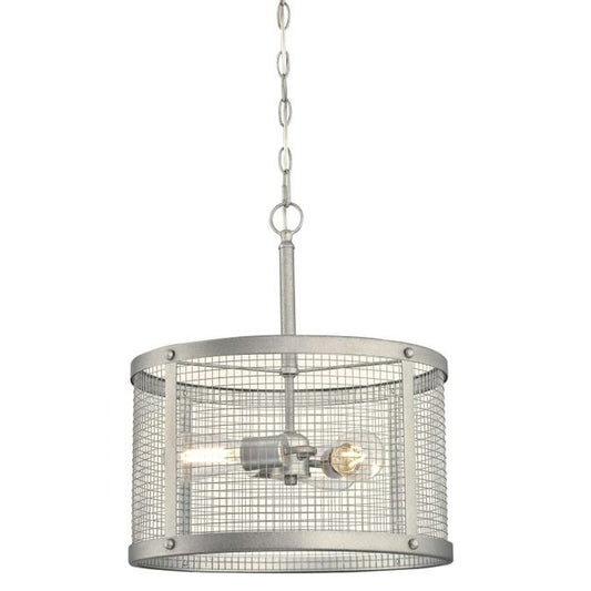 Westinghouse 6371200 Pendant Fixture Emmett 3 Light Galvan