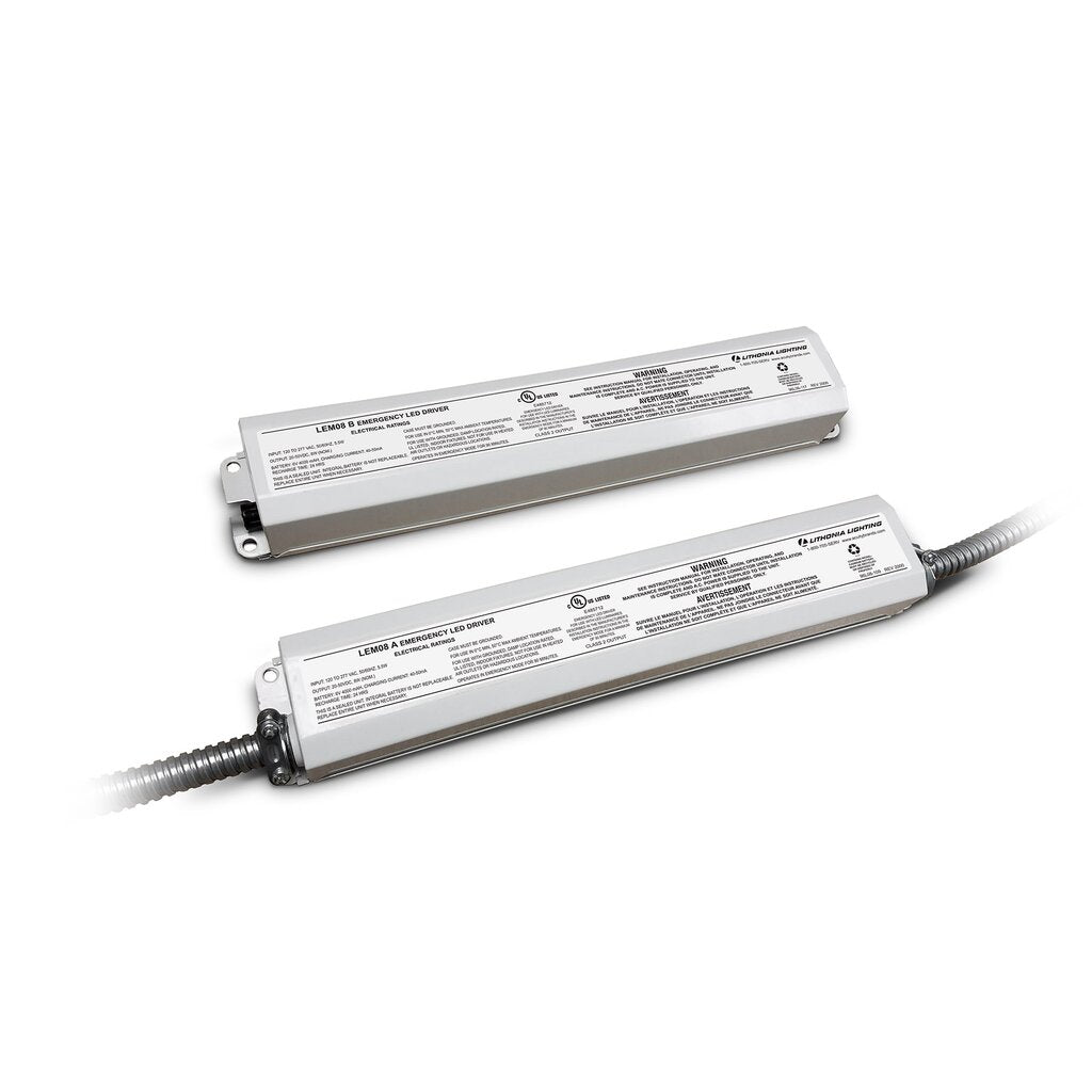 Lithonia LEM08 A M6 Fixture The LEM08 emergency LED driver enables the