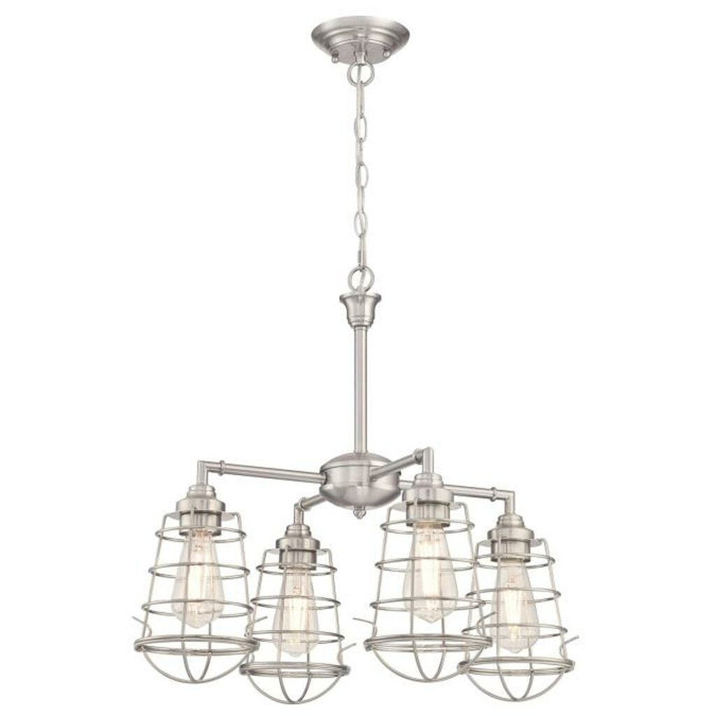 Westinghouse 6367100 Chandelier Fixture Nolan 4 Light /Semi-