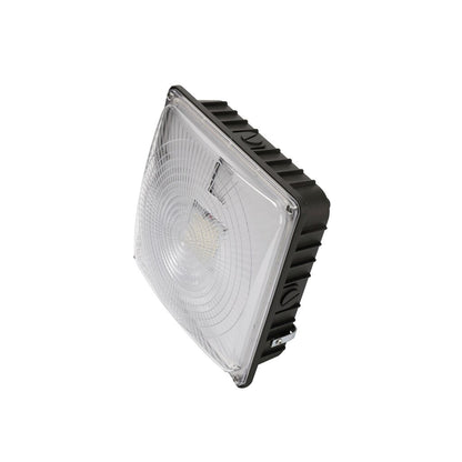 Luxrite LR40700 45W LED Dimmable Fixture LEDCN45/50K/UNV/B canopy