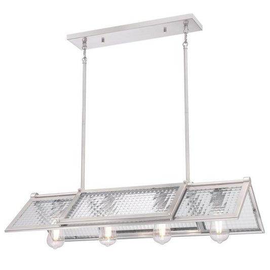 Westinghouse 6577300 Chandelier Fixture Finn 4 Light Brush