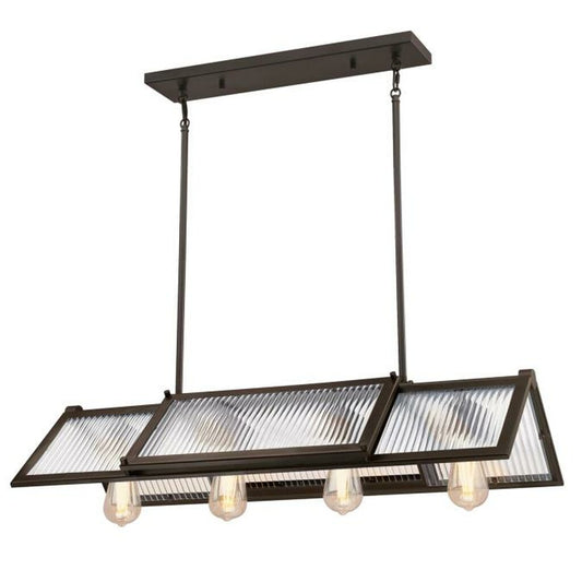 Westinghouse 6577200 Chandelier Fixture Finn 4 Light Oil R