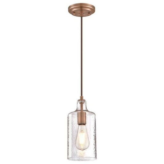 Westinghouse 6371500 Pendant Fixture Mini Washed Copper Fi