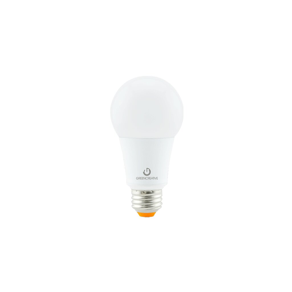 6 pack - Green Creative 36554 9W A19 Warm White Light LED Light Bulb