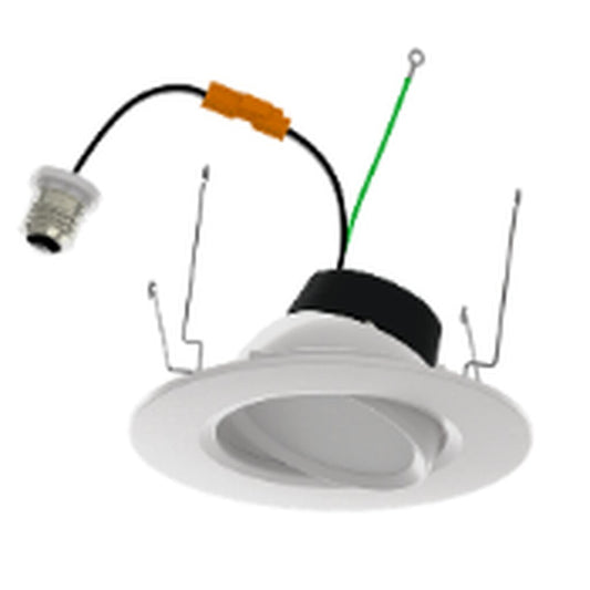 Halco 83987 10W LED Dimmable Fixture ProLED Select Gimbal Downlight