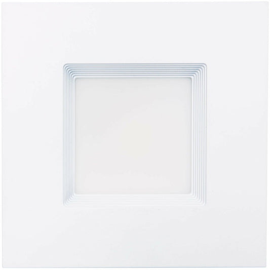 Luxrite LR23788 14W LED Dimmable Fixture 5-6" Downlight Square Baffled