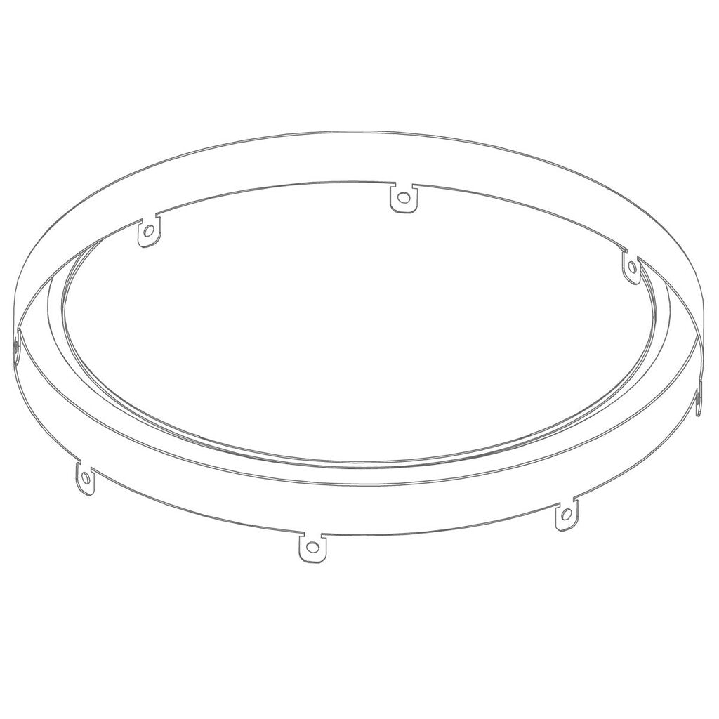 Luxrite LR23676 Trim LED10/SLIM5/RD/TRIM/BN