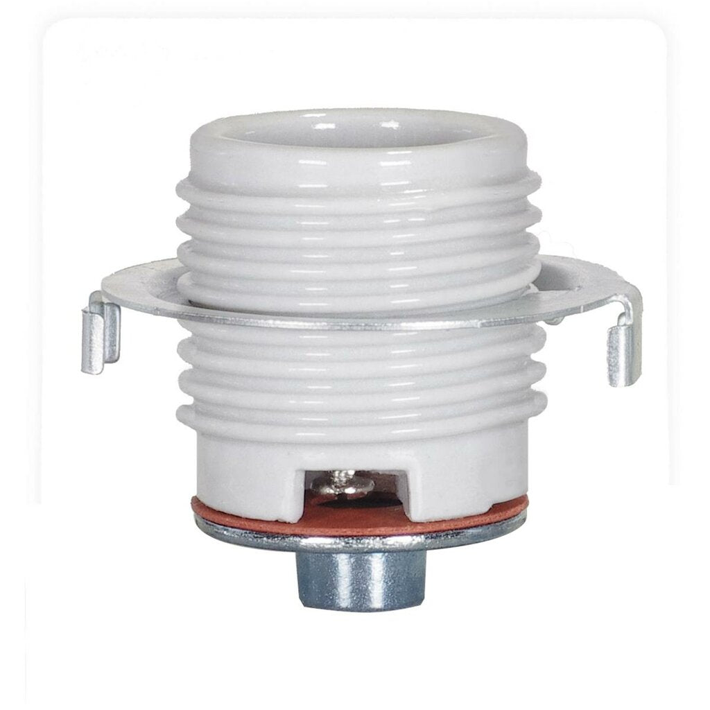 Satco 80-1073 Porcelain Threaded Socket Keyless Threaded Porcelain