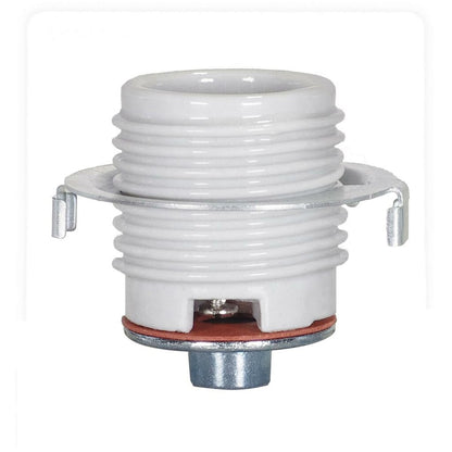 Satco 80-1073 Porcelain Threaded Socket Keyless Threaded Porcelain