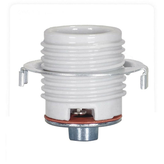 Satco 80-1073 Porcelain Threaded Socket Keyless Threaded Porcelain