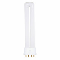 Satco S8365 9W Single-Tube Cool White CFL Light Bulb