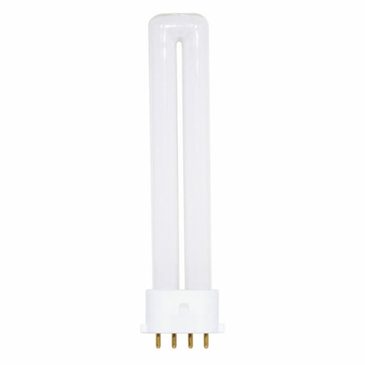 Satco S8365 9W Single-Tube Cool White CFL Light Bulb