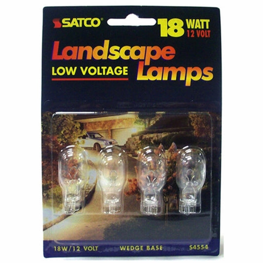 20 pack - Satco S4554 18W T8 Light Bulb