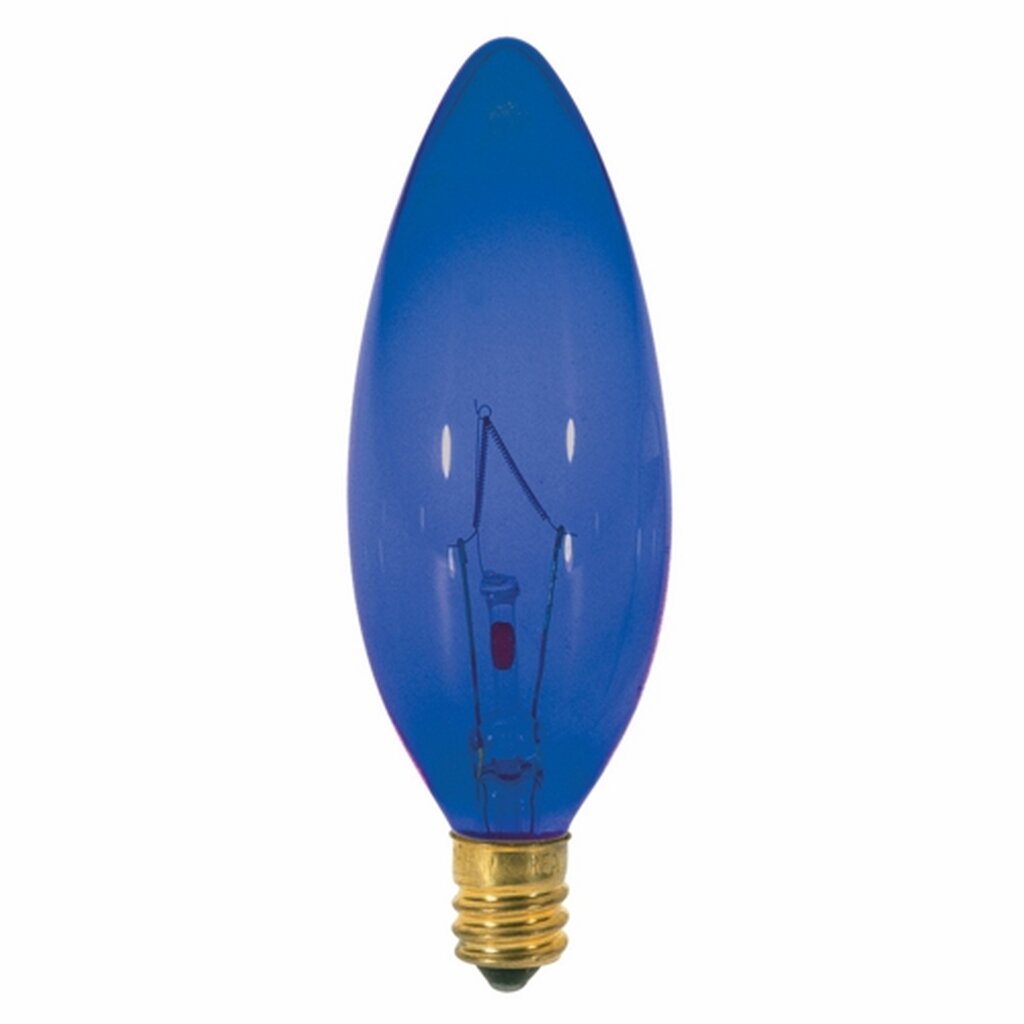 25 pack - Satco S3218 25W Blue Light Bulb