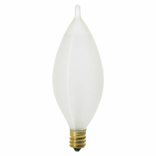 Satco S3404 40W C11 Warm White Incandescent Light Bulb