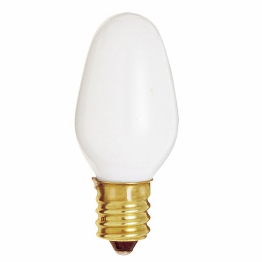 25 pack - Satco S3692 7W C7 Light Bulb