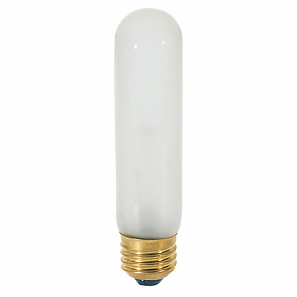 25 pack - Satco S3253 40W T10 Warm White Incandescent Light Bulb