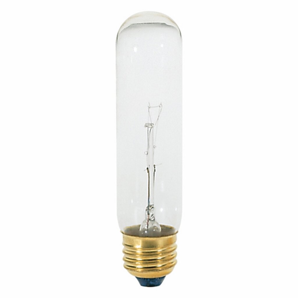 Satco S3250 25W T10 Warm White Incandescent Light Bulb