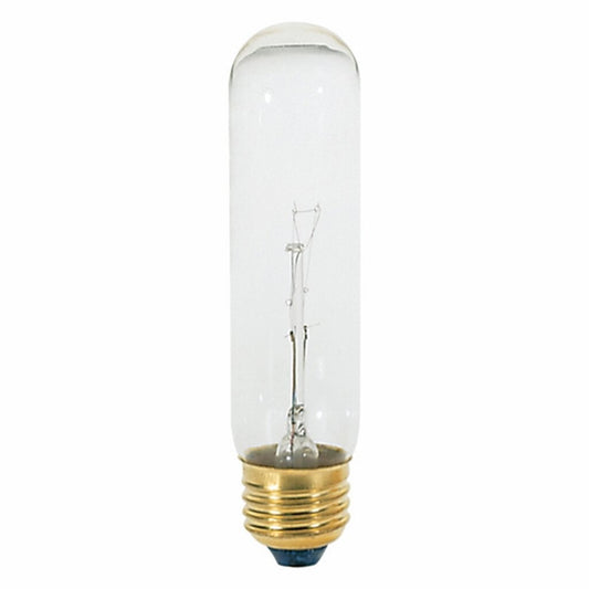 Satco S3250 25W T10 Warm White Incandescent Light Bulb