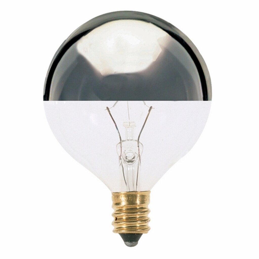 25 pack - Satco S3244 25W G16.5 Light Bulb