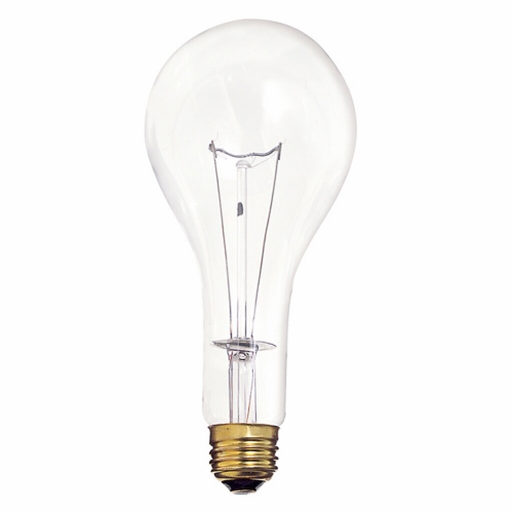 Satco S4959 300W PS25 Incandescent Light Bulb