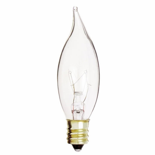 25 pack - Satco S3272 10W CA7 Light Bulb