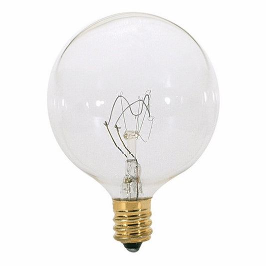 Satco A3922 25W G16.5 Warm White Incandescent Light Bulb