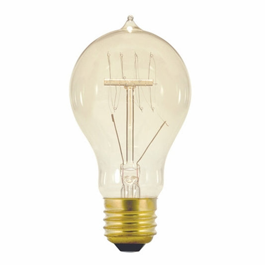 6 pack - Satco S2412 40W A19 Warm White Incandescent Light Bulb