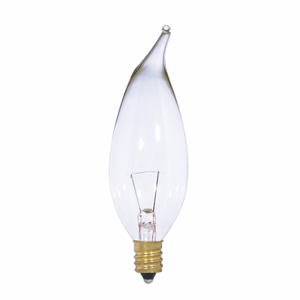 25 pack - Satco S3867 15W CA10 Warm White 12 Volt Light Bulb