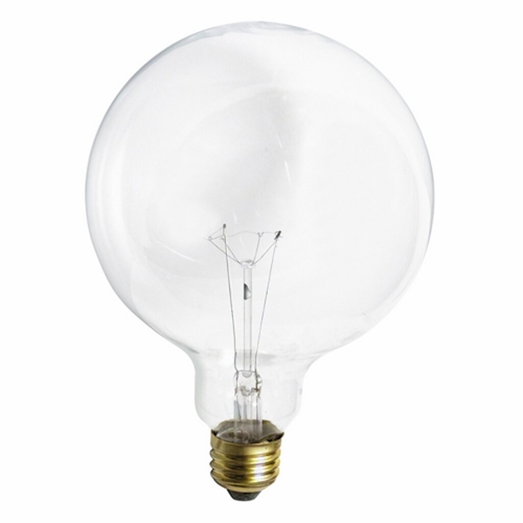 6 pack - Satco S3013 100W G40 Warm White Incandescent Light Bulb