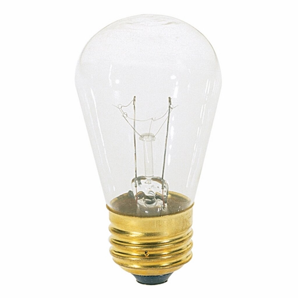4 pack - Satco S3965 11W S14 Incandescent Light Bulb