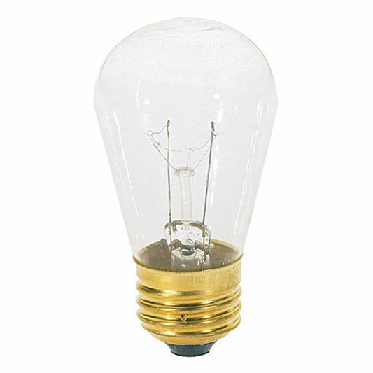 4 pack - Satco S3965 11W S14 Incandescent Light Bulb