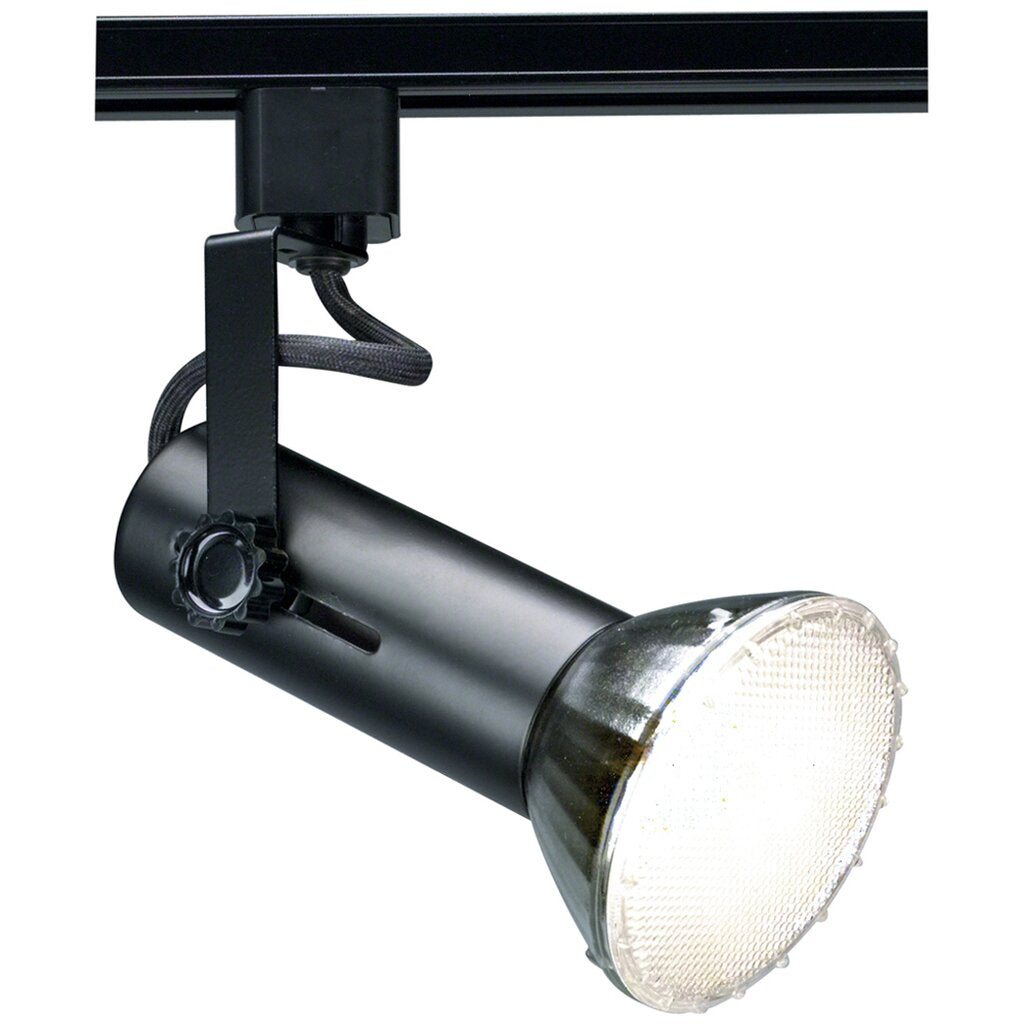 Satco TH227 Track Head Fixture 1 Light - 2" Universal Holder Black
