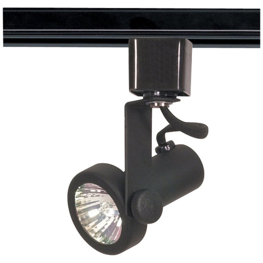 Satco TH322 Track Head Fixture 1 Light - MR16 120V Gimbal Ring Black