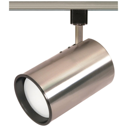 Satco TH308 Track Head Fixture 1 Light - R30 Straight Cylinder Brushed