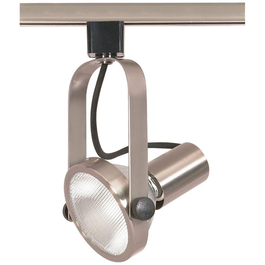 Satco TH301 Track Head Fixture 1 Light - PAR30 Gimbal Ring Brushed