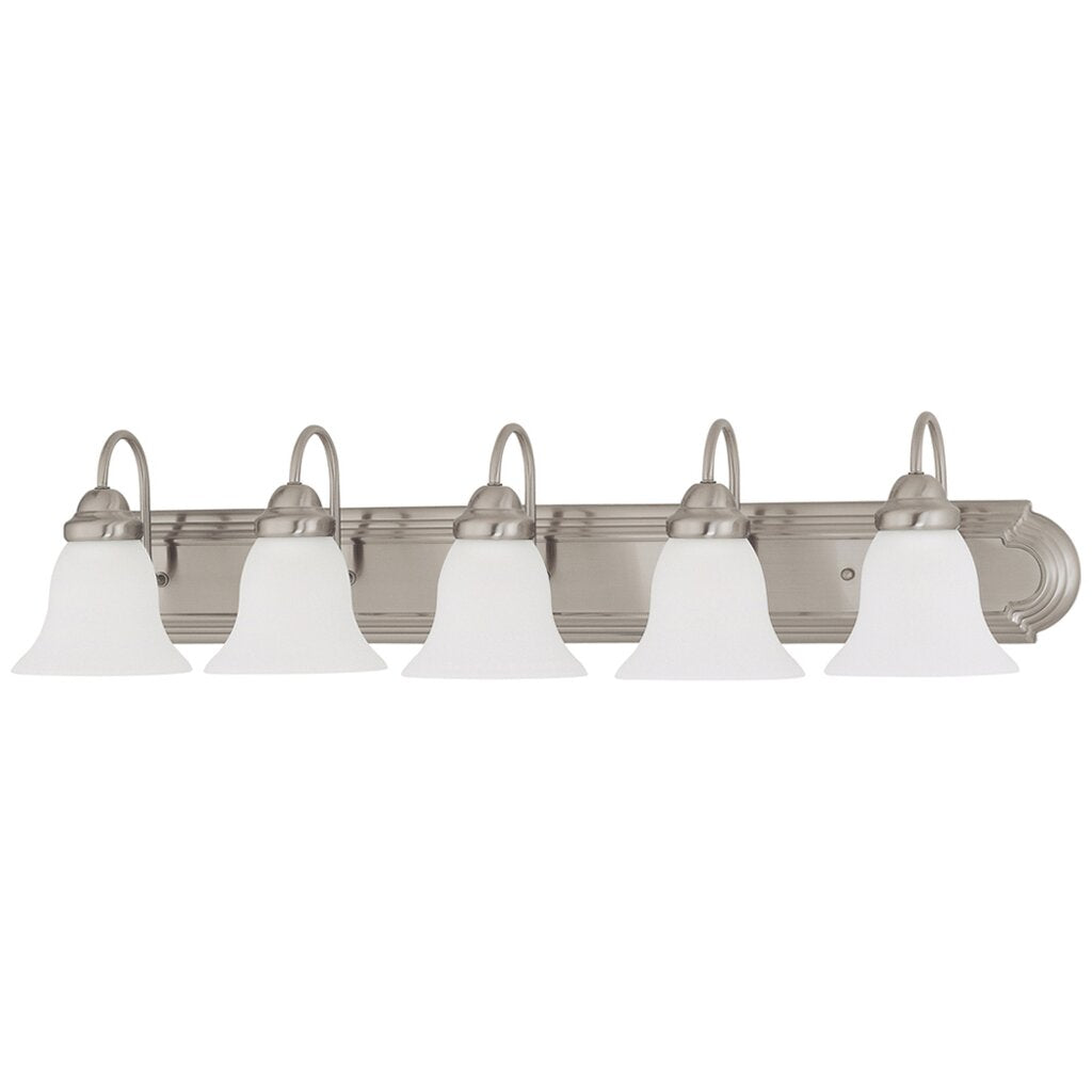 Satco 60-3282 Vanity Fixture Ballerina; 5 Light; 36 in.; with Frosted