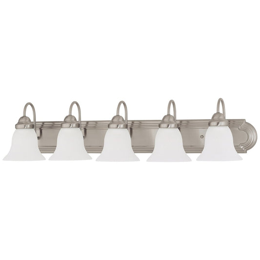 Satco 60-3282 Vanity Fixture Ballerina; 5 Light; 36 in.; with Frosted