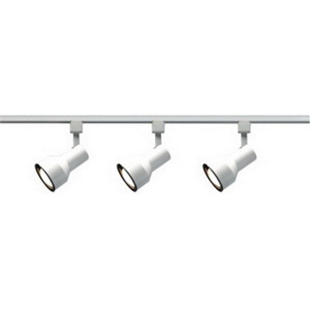 Satco TK320 Track Kit Fixture 3 Light - R30 Step Cylinder 4 foot Track