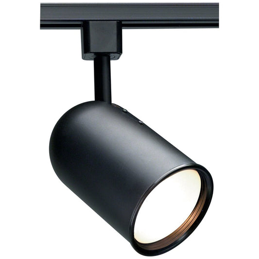 Satco TH211 Track Head Fixture 1 Light - R30 Bullet Cylinder Black