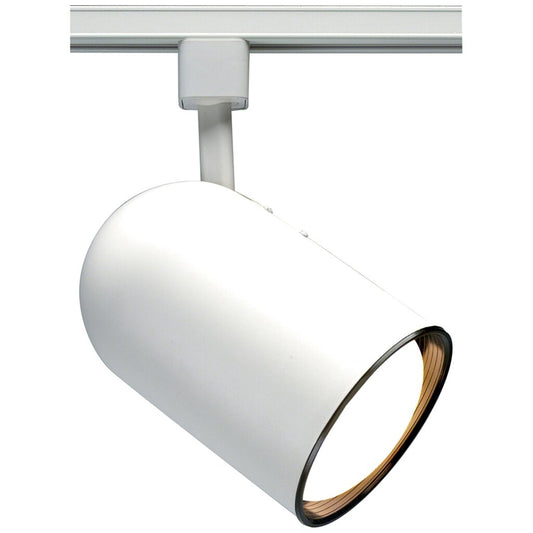 Satco TH210 Track Head Fixture 1 Light - R30 Bullet Cylinder White