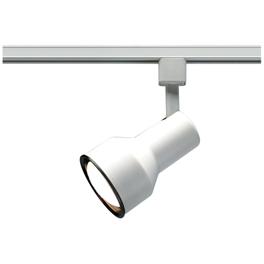 Satco TH206 Track Head Fixture 1 Light - R30 Step Cylinder White
