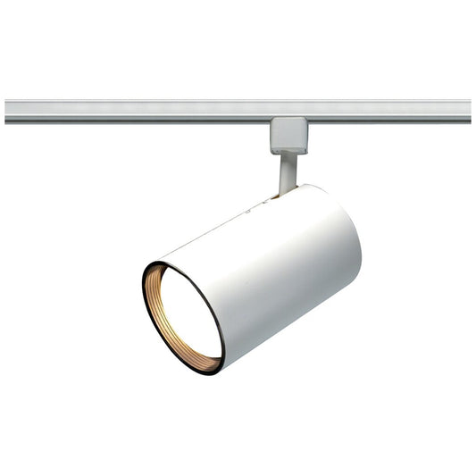 Satco TH202 Track Head Fixture 1 Light - R30 Straight Cylinder White