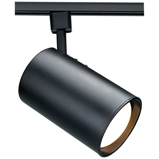 Satco TH201 Track Head Fixture 1 Light - R20 Straight Cylinder Black
