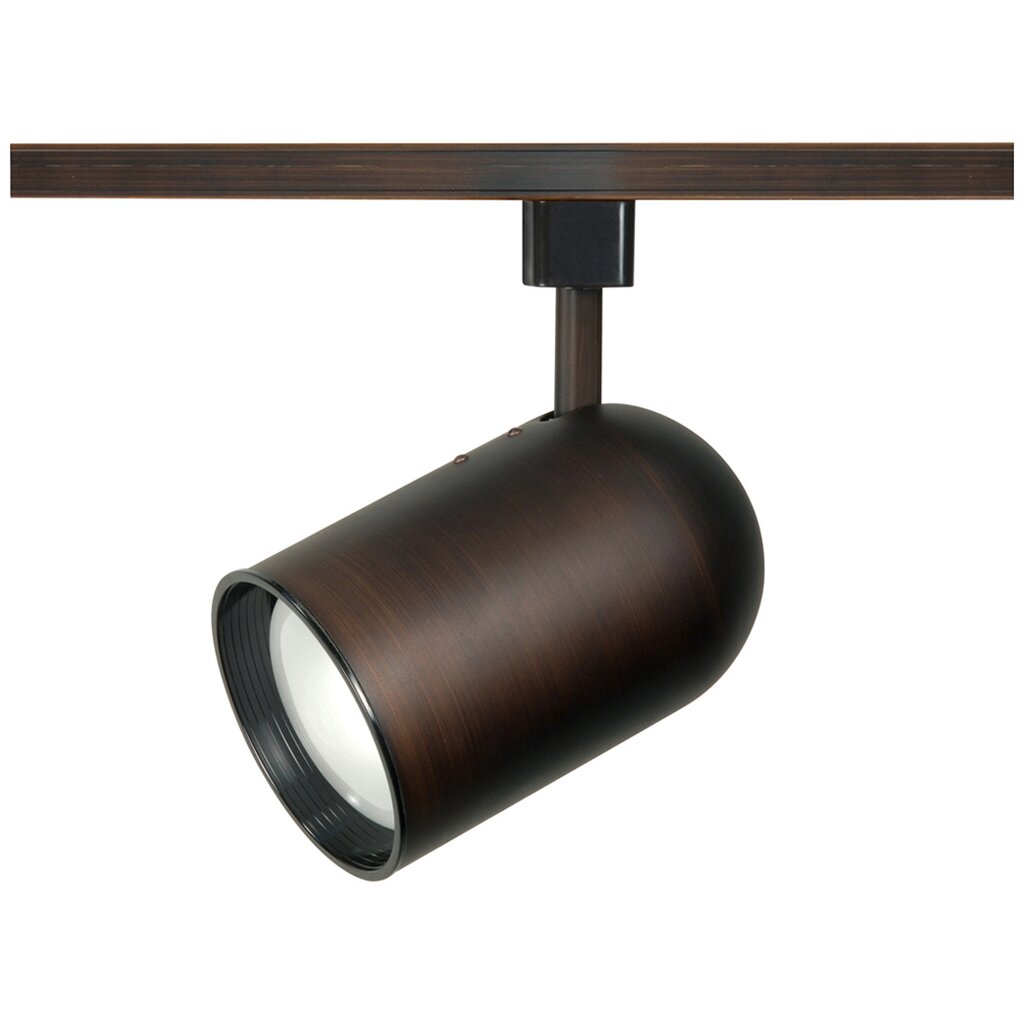Satco TH346 Track Head Fixture 1 Light - R30 Bullet Cylinder Russet