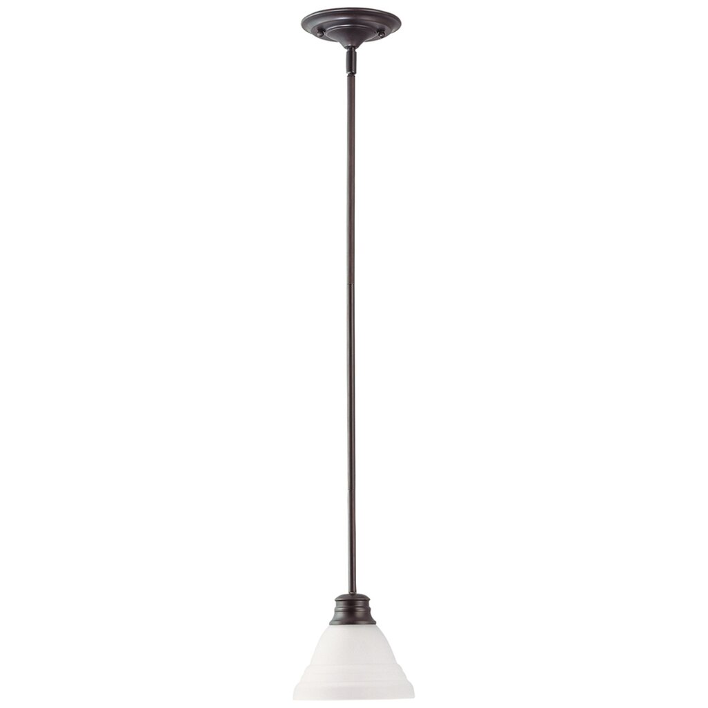 Satco 60-3172 Mini Pendant Fixture Empire; 1 Light; 7 in.; with
