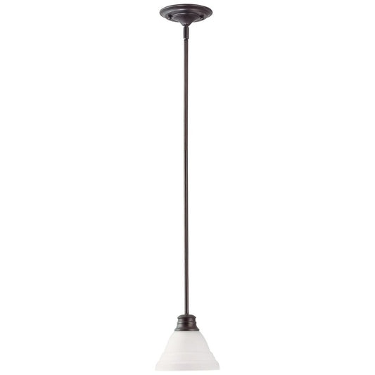 Satco 60-3172 Mini Pendant Fixture Empire; 1 Light; 7 in.; with